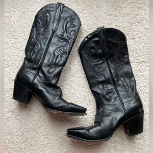 Dan Post Cowboy ‘Maria’ Boots, Black Size 8 style 3200